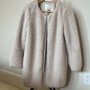 Aritzia Wilfred Cream Sherpa Laboratoire Jacket size small